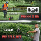 3 In 1 Cordless Grass Trimmer, Weed Eater and Edger